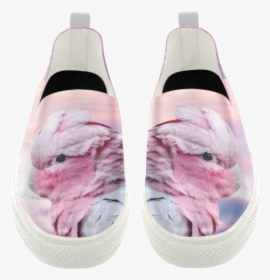 Galah Cockatoo Apus Slip On Microfiber Women Shoes - Dolphin, HD Png Download, Transparent PNG