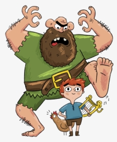 Jack And Beanstalk Giant Clipart, HD Png Download, Transparent PNG