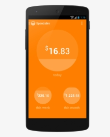 Budgeting On Banking App, HD Png Download, Transparent PNG