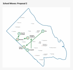 Taylor Elementary School Arlington Va On Map, HD Png Download, Transparent PNG