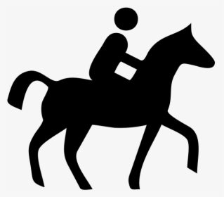 Transparent Reining Horse Clipart - Horseback Riding Icon Png, Png Download, Transparent PNG