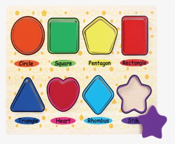 Chunky Shapes Puzzle, HD Png Download, Transparent PNG