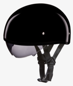 Daytona Helmets Motorcycle Half Helmet Skull Cap Hi - Motorcycle Helmet, HD Png Download, Transparent PNG