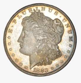 1883 Morgan Dollar Obverse - Morgan Silver Dollar, HD Png Download, Transparent PNG