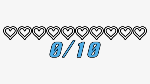 0.5 Out Of 5 Rating Hearts, HD Png Download, Transparent PNG