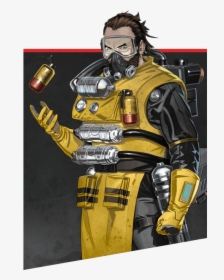 Caustic From Apex Legends, HD Png Download, Transparent PNG