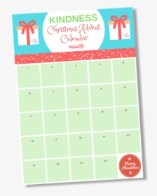 Advent Of Kindness Calendar 2019, HD Png Download, Transparent PNG