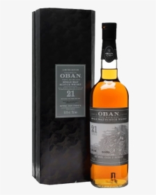 Oban 21 Yo Single Malt Scotch Whisky 750 Ml - 歐 本 21 年 威士忌, HD Png Download, Transparent PNG