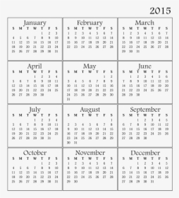 Printable Calendar 2015 Yangah Solen Blank Template - Uae Calendar 2020 With Holidays, HD Png Download, Transparent PNG