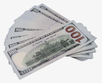 Hand Holding 100 Dollar Bill, HD Png Download, Transparent PNG
