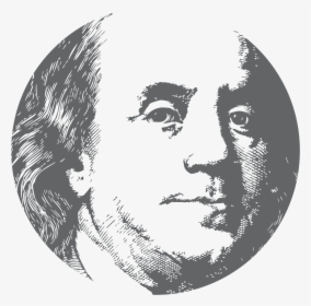 100 Dollar Bill , Png Download - Ben Franklin Gif, Transparent Png, Transparent PNG