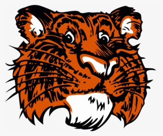 Tiger Coming Out Of Basketball Clipart Png Freeuse - Browerville High School Minnesota, Transparent Png, Transparent PNG