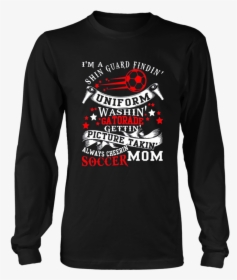 Always Cheering Soccer Mom T Shirt - Nirvana Long Sleeve, HD Png Download, Transparent PNG