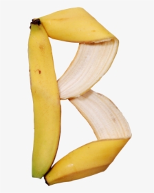 Banana Peel Letter B, HD Png Download, Transparent PNG