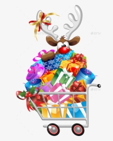 Christmas Shopping Clipart, HD Png Download, Transparent PNG