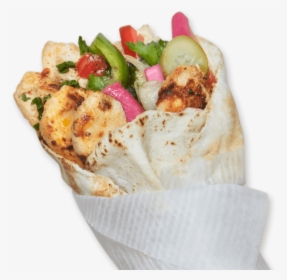 Chicken Shawarma Roll Png , Png Download - Shawarma Pita Png, Transparent Png, Transparent PNG