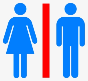 Women And Men Toilet Signs, HD Png Download, Transparent PNG