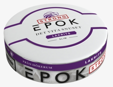 Epok Strong Licorice Slim White 5 Cans - Epok Blueberry Strong, HD Png Download, Transparent PNG