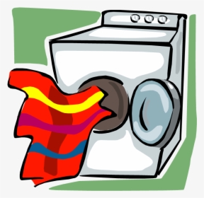 Dryer Clipart Cartoon - Clothes Dryer Clipart, HD Png Download, Transparent PNG