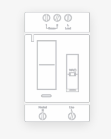 Support Din Rail - Display Device, HD Png Download, Transparent PNG