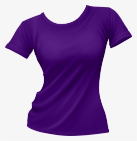 At Getdrawings Com Free - Purple T Shirt Clipart, HD Png Download, Transparent PNG