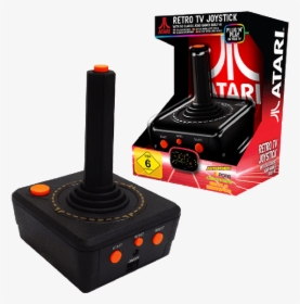 Transparent Atari Controller Png - Atari Retro Tv Joystick, Png Download, Transparent PNG