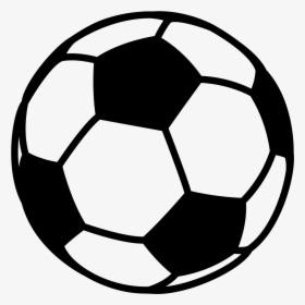 Black And White Football Clipart No Background Clip - Soccer Ball Emoji, HD Png Download, Transparent PNG