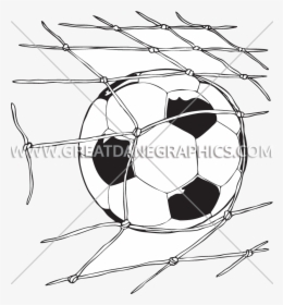 Football Goals Clipart Clipart Black And White Download - Football, HD Png Download, Transparent PNG