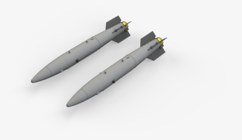 B43 1 Nuclear Weapon W/ Sc43 4/ 7 Tail Assembly 1/48 - Missile, HD Png Download, Transparent PNG