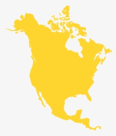 Map Of North America, HD Png Download, Transparent PNG