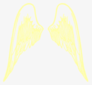 Yellow Angel Wings Transparent, HD Png Download, Transparent PNG