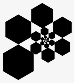 Fibonacci Spirals With Hexagons, HD Png Download, Transparent PNG