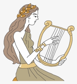 Lyre - Illustration, HD Png Download, Transparent PNG