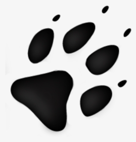 Wolf Tracks Clip Art - Wolf Paw Png, Transparent Png, Transparent PNG