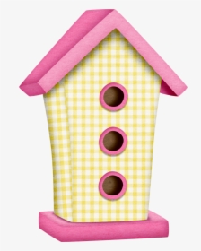 Birdhouse Clipart Pink - Birds, HD Png Download, Transparent PNG
