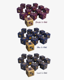 Blue Starry Dice - Box, HD Png Download, Transparent PNG