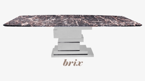 Marrone Dark Rectangular Marble Dining Table 6 To 8 - Marble, HD Png Download, Transparent PNG