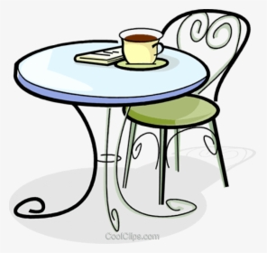 Free Png Download Coffee Cup On Table Png Images Background - Draw A Tea Table, Transparent Png, Transparent PNG