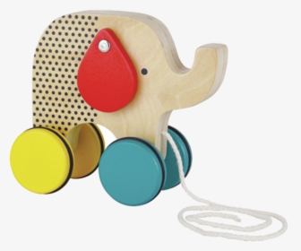 Wooden Pull Along Toy Clipart , Png Download - Wooden Pull Along Toys, Transparent Png, Transparent PNG