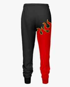 Tekken Jin Kazama Red Flame Cosplay Jogging Pants Fullprinted - Pocket, HD Png Download, Transparent PNG