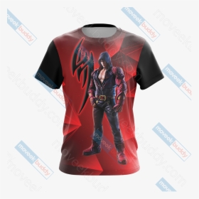 Jin Kazama Unisex 3d T-shirt - Tekken 7, HD Png Download, Transparent PNG