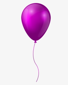 White Transparent Clip Art - Clipart Purple Balloon, HD Png Download, Transparent PNG
