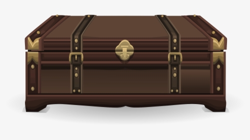 This Free Icons Png Design Of Antique Suitcase From - Trunk Luggage Clipart, Transparent Png, Transparent PNG