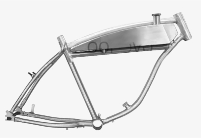 Removable Tank Gas Motorized Bicycle Frame, Bike Frame - Bicimoto Tanque De Moto, HD Png Download, Transparent PNG
