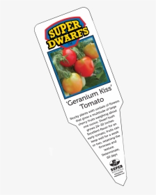 Geranium Kiss Tomato Label - Cherry Tomatoes, HD Png Download, Transparent PNG