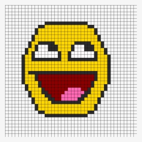 Awesome Face Perler Bead Pattern / Bead Sprite - Sans Pixel Art Roblox, HD Png Download, Transparent PNG