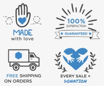 Trust Badges Free Shipping, HD Png Download, Transparent PNG