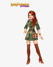 Lady Popular Boots, HD Png Download, Transparent PNG