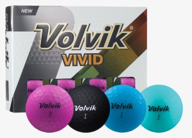 Black Volvik Golf Balls, HD Png Download, Transparent PNG