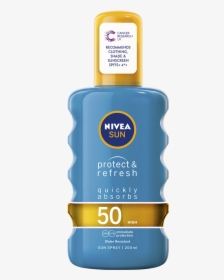 Nivea Sun Protect And Refresh, HD Png Download, Transparent PNG